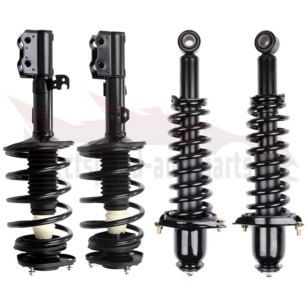 4PCS Front Rear Complete Strut & Spring Assemblies For 2003-2008 Toyota Corolla
