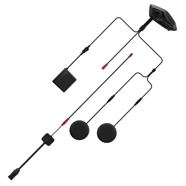 Shark SENA Helmet Bluetooth BTS Single Waterproof Intercom System 4 Riders 800m