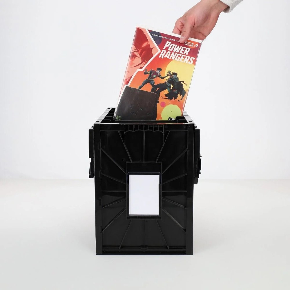 📖 BCW COMIC BOOK SHORT BOX - Heavy Duty Plastic Stackable Bin MIX & MATCH