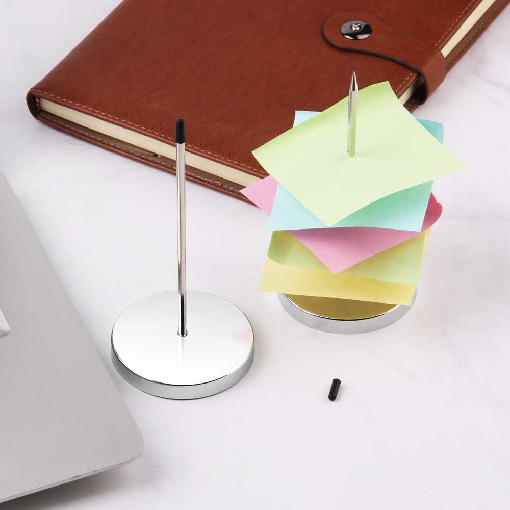 4 Pack Bill Fork Desk Receipt Holder Ticket Spike Paper Rack for Office