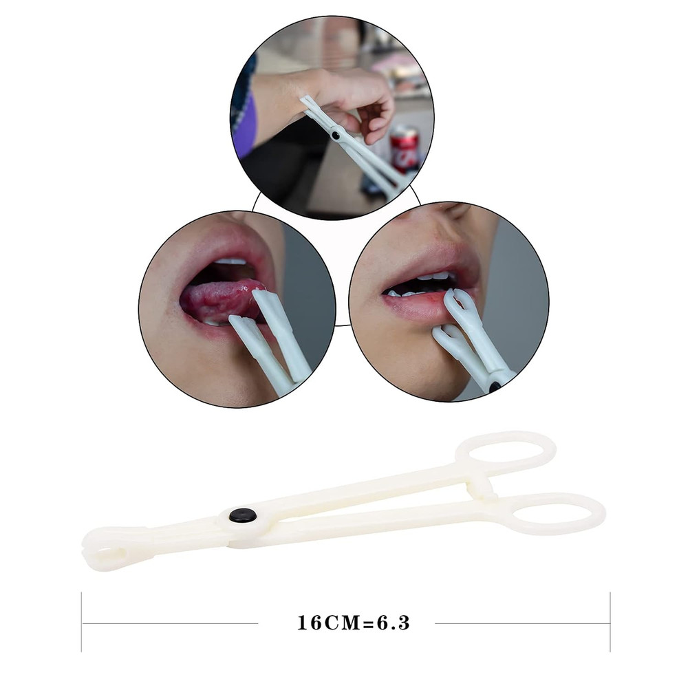 4PCS Disposable Piercing Clamps Set, Septum Clamps Piercing Forceps Piercing Cla