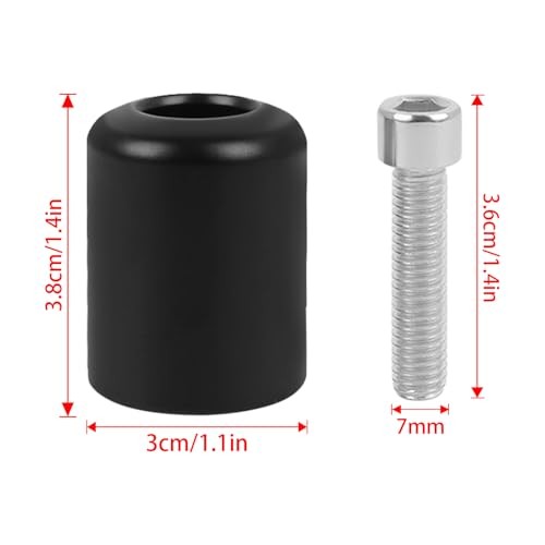 Motorcycle Handle Bar End Grips Plug Weights Hand Grips Plug Caps Replacement