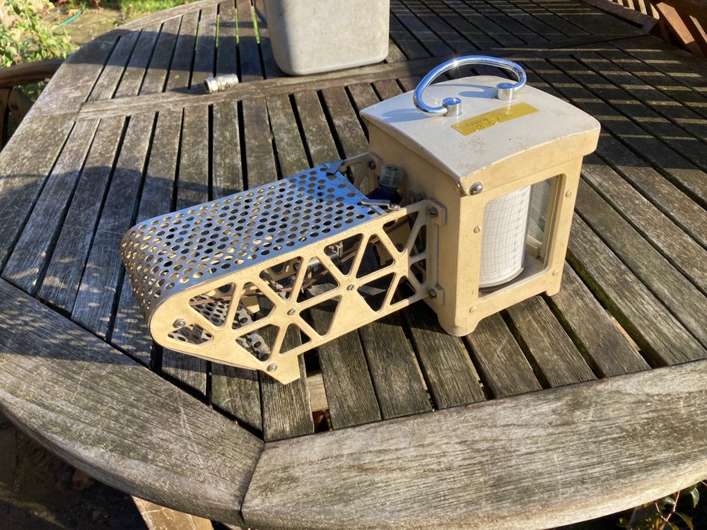 VINTAGE CASELLA THERMOHYGROGRAPH as shown