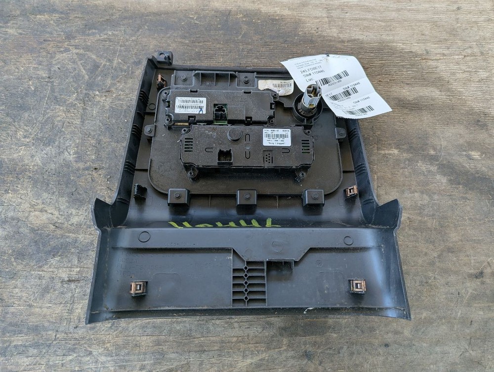 2015-2017 Ford Expedition Rear Center Console AC Heat Control Switch Panel