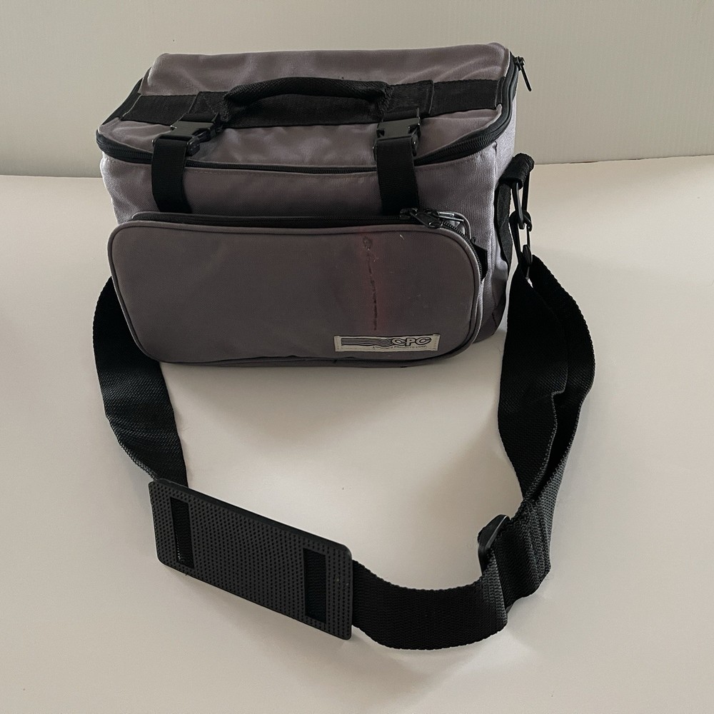CPC Padded Camera Case Interior Adjustable Shoulder Strap Photography Vtg FLAW