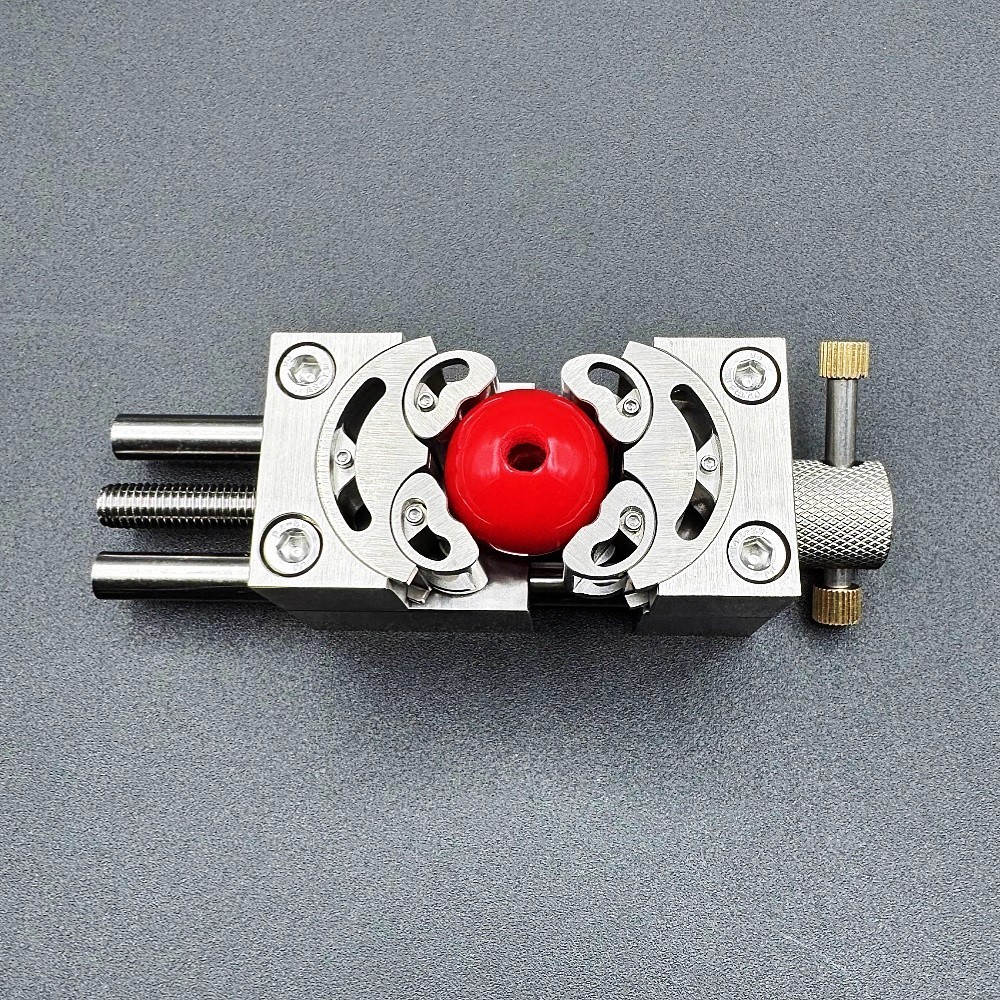 High Precision Stainless Steel Mini Vise – Watchmaker Grade for Engine Models