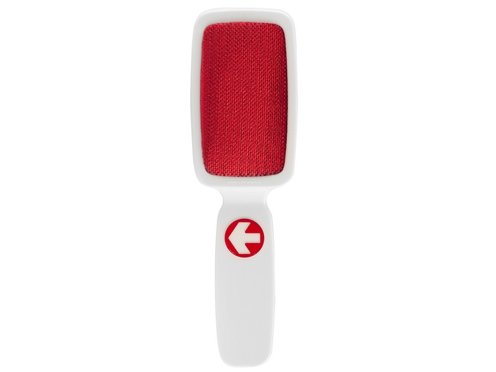 Sensounico Brush With Handle, Red And White, 36