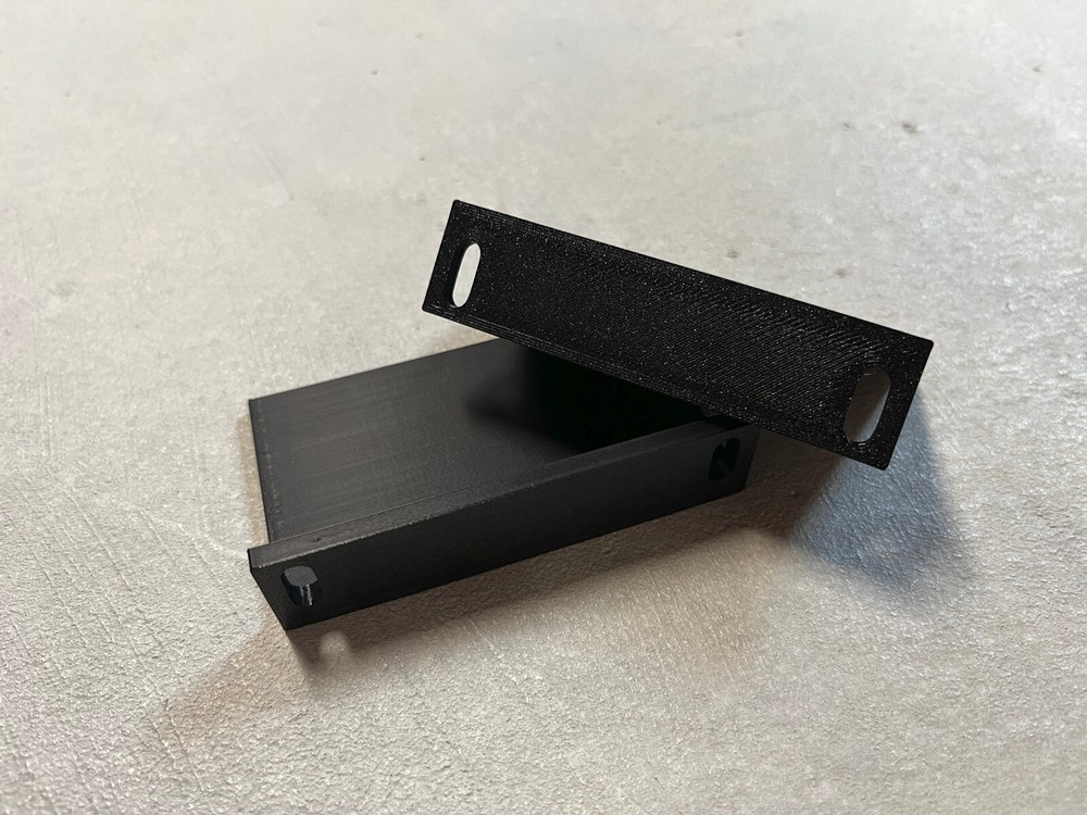 2 Pack - 2U 19" Network Rack Bracket Ears Universal Mount - 3D Printed