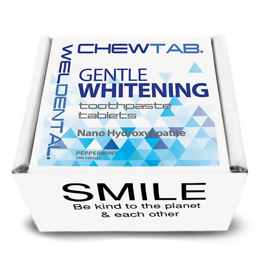 Chewtab Gentle Whitening Toothpaste Tablets with Nano-Hydroxyapatite refill