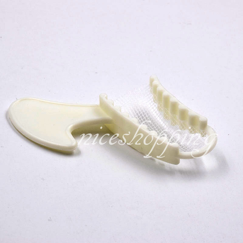 50 Pcs Disposable Quadrant Bite Registration Triple Trays Dental Impression Bite