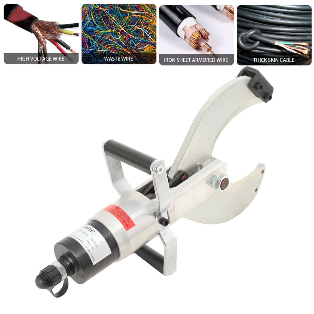 105mm Hydraulic Cable Cutter Wire Cutting Tool Core Armoured Cable Cutter