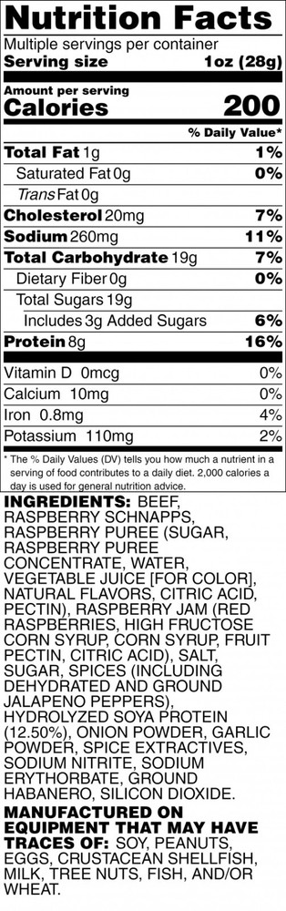 Homemade Raspberry Jalapeno Beef Jerky