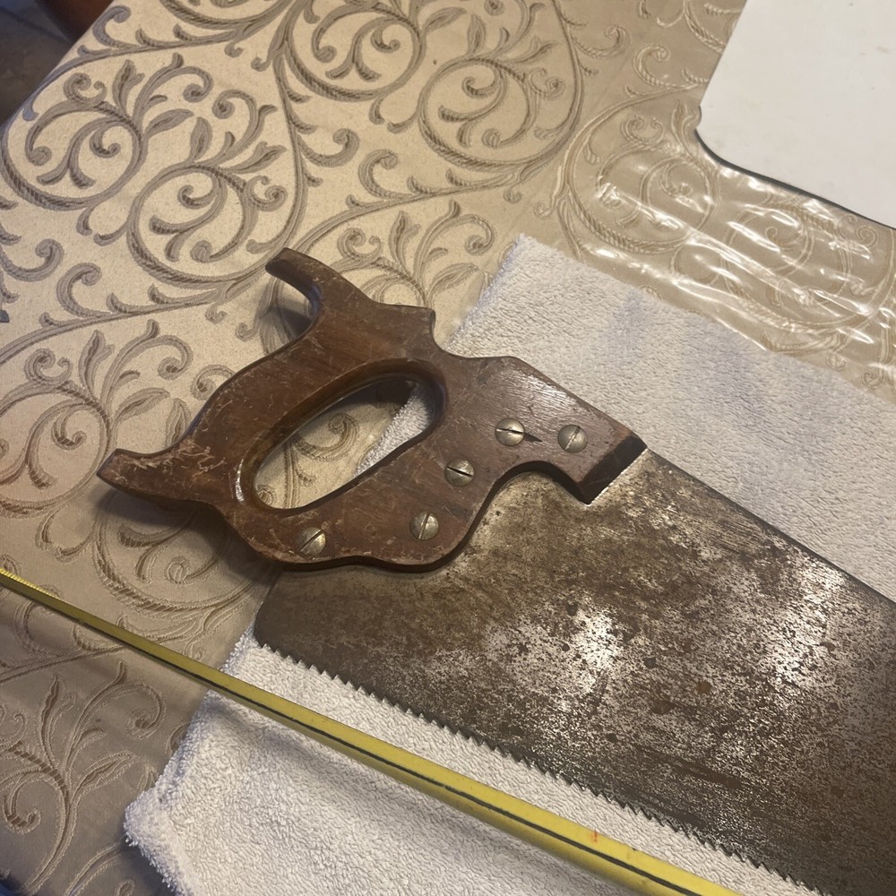 Warranted Superior Vintage Hand Saw