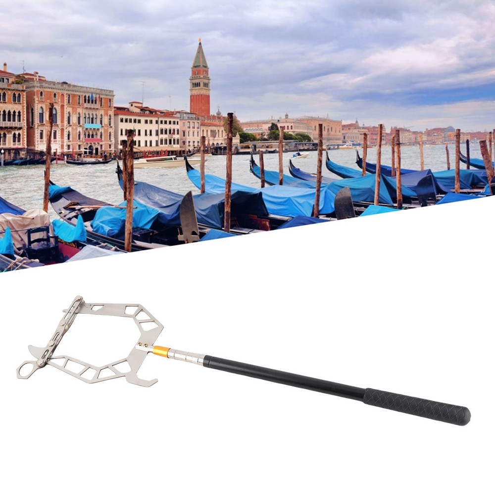 U‑Type Boat Hook Threader Multi‑Purpose Telescope Dock Hook Ship Docking