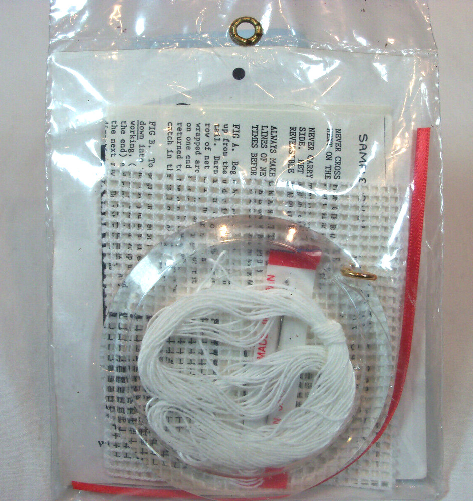 Net Darning Christmas Ornament Kit CDK2 (Snowflake)