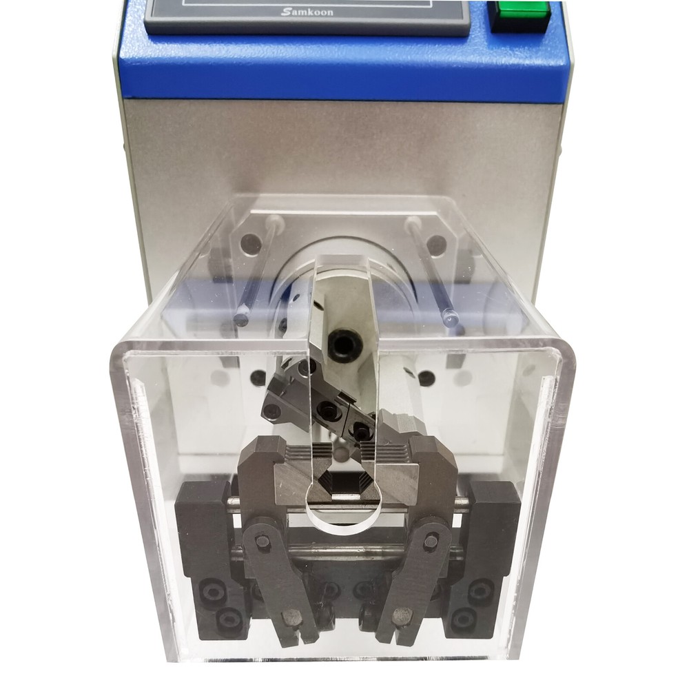 Rotary Blade Coaxial Stripper Machine Semi-Auto 48mm Multi-Layer Cable Peeler