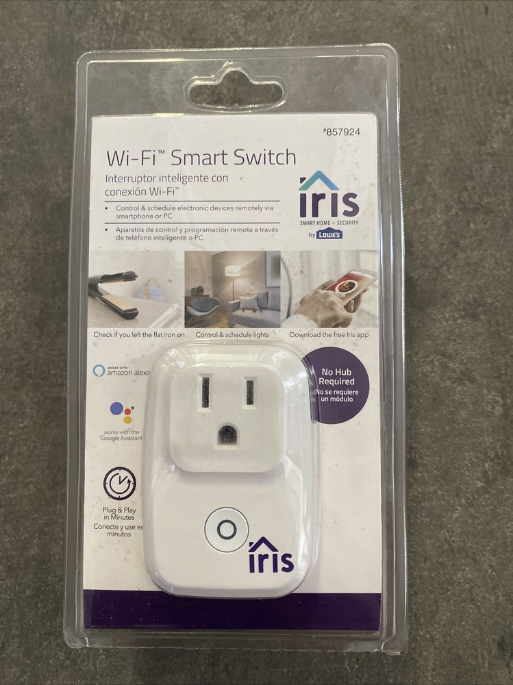 Iris Wi Fi Smart Switch CW1606A - NEW and Sealed CW-1606A