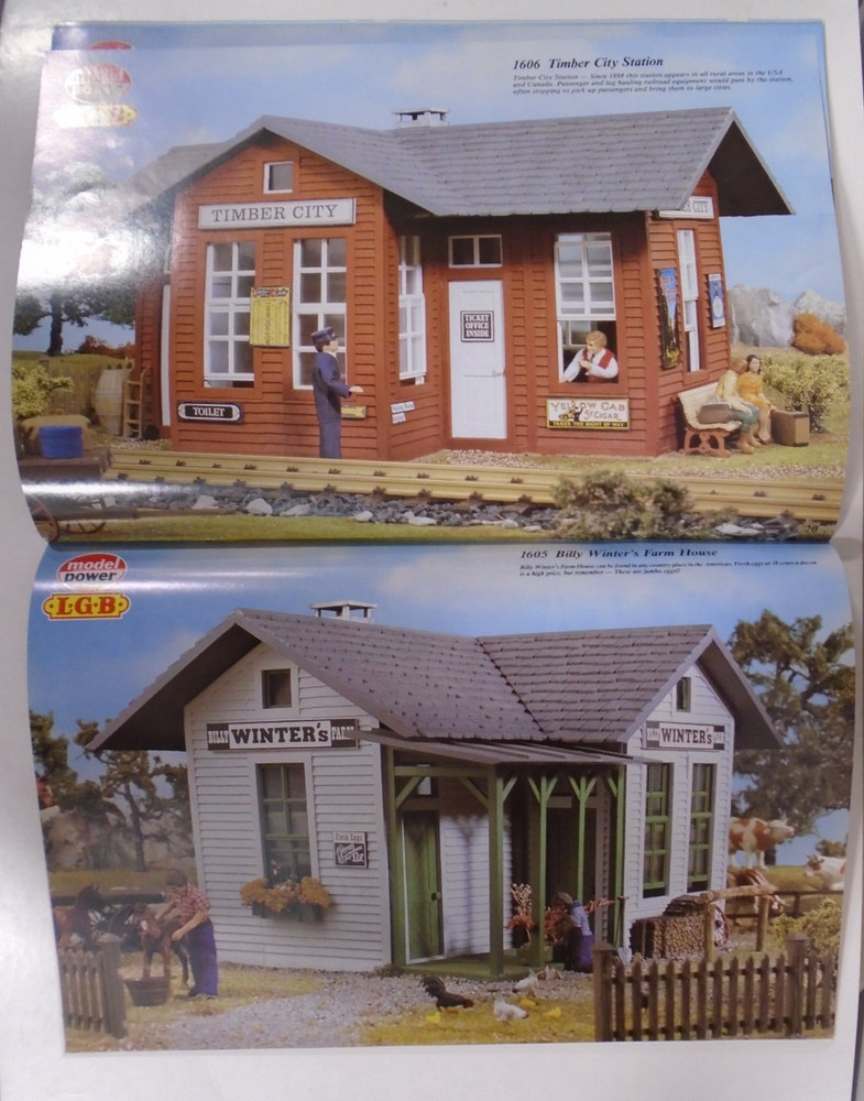 RARE MODEL POWER G SCALE 1990's CATALOG NO. 6