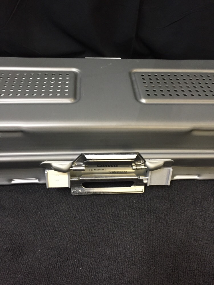 GENESIS CD5-61B Sterilization Large Endo Container 6" Deep Perforated Damaged