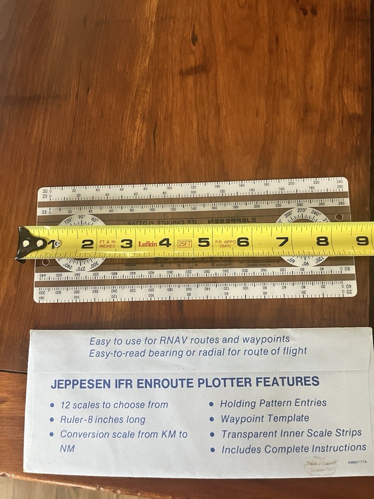 Jeppesen IFR Enroute Plotter PV-5