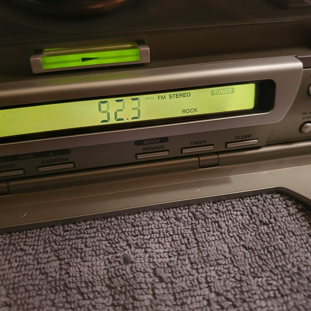 Fully Cleaned Nice Condition Rare Emerson MS3100 Triple CD FM AUX *Please Read*