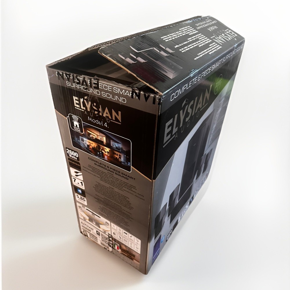 Elysian Audio Model 4 Home Theater System Open Box Never Used