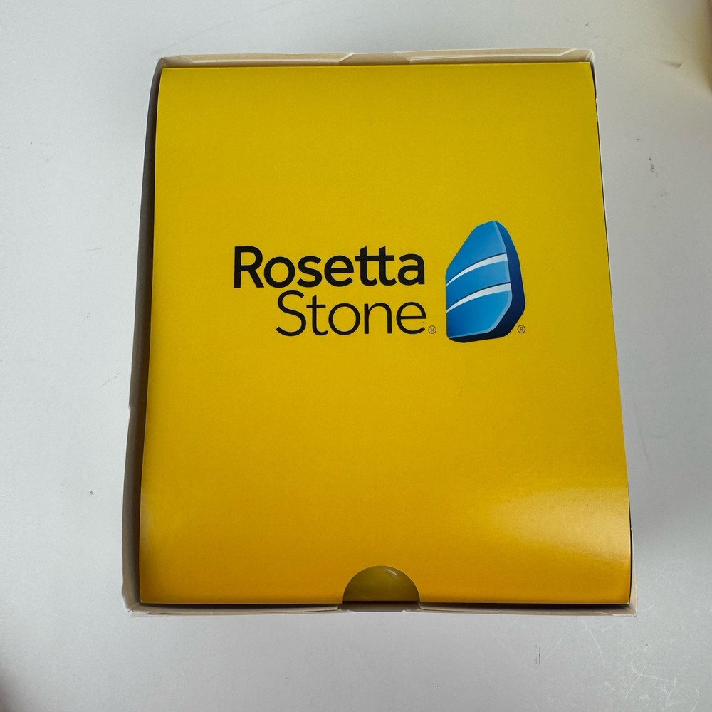 Rosetta Stone Hebrew Levels 1 2 3 Version 4 Complete Set w Sealed Headset