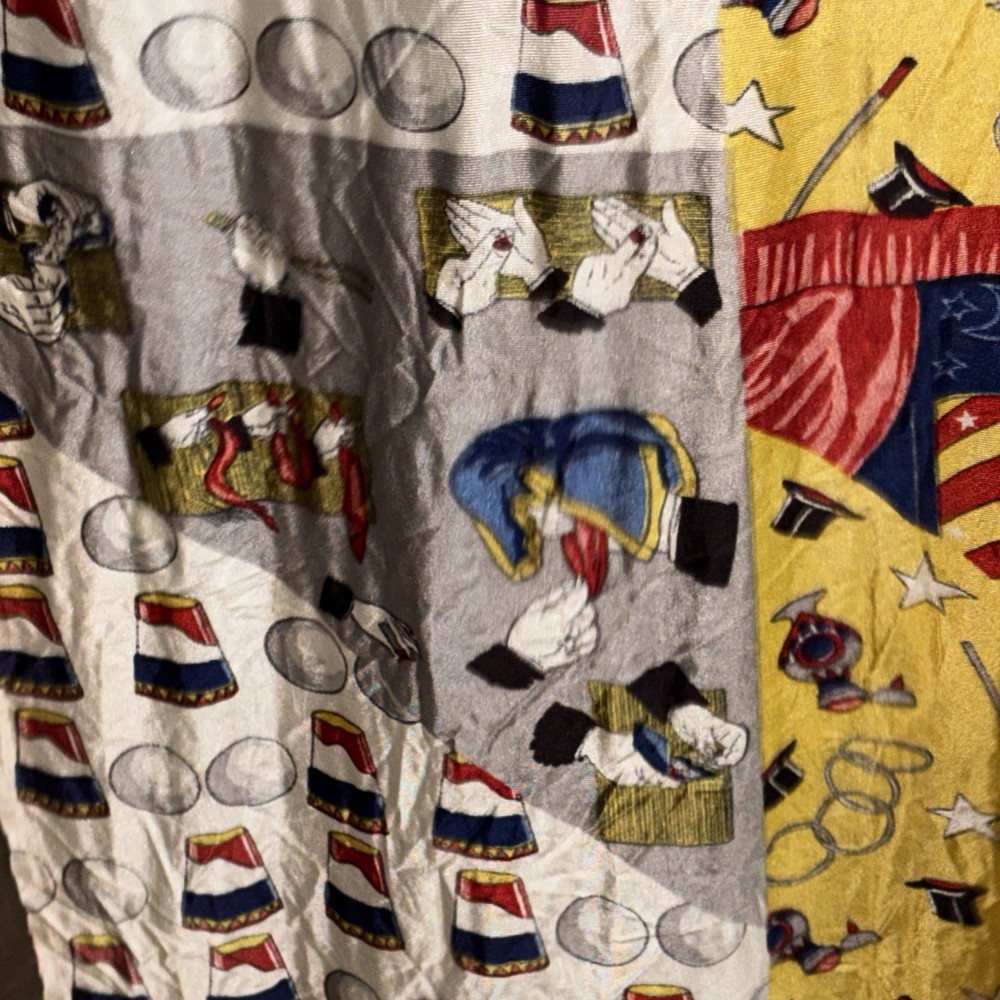 Vintage Huge 6 Ft Magician Silk