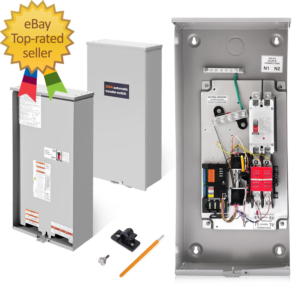 200 Amp Automatic Transfer Switch Replacement for Rxsw200A3 W/Power generation