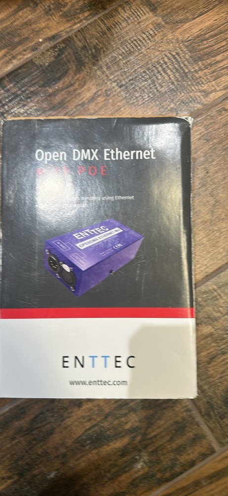 Enntec DMX with POE