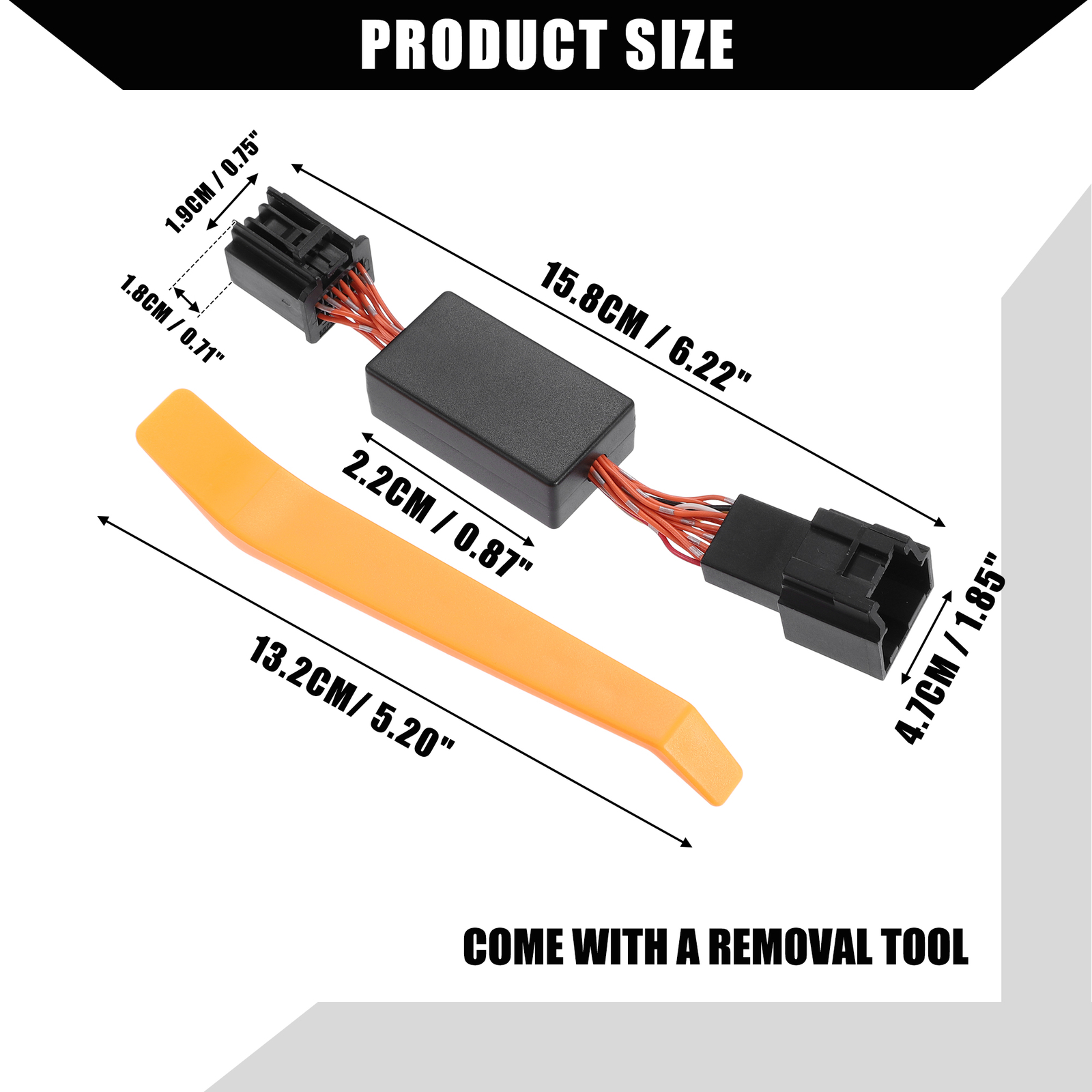 Pack of 1 Auto Start Stop Canceller For Jeep Wrangler JL JLU 2018-2023
