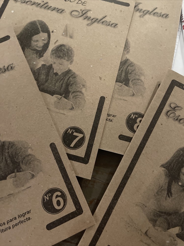 Calligraphy Activities Workbook in Spanish