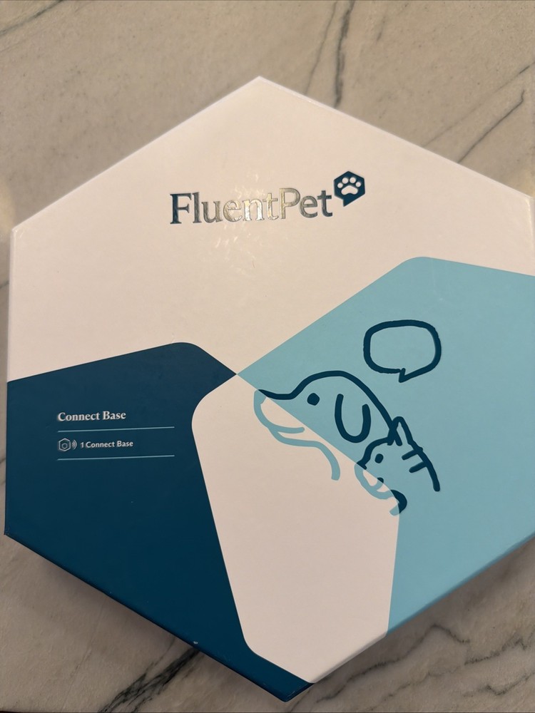 FluentPet Connect Base Speaker - Good condition USED - Missing Charger