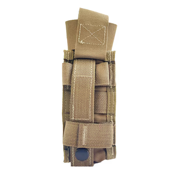 USMC Tourniquet TQ Pouch 2-Pack Coyote MOLLE/PALS Used