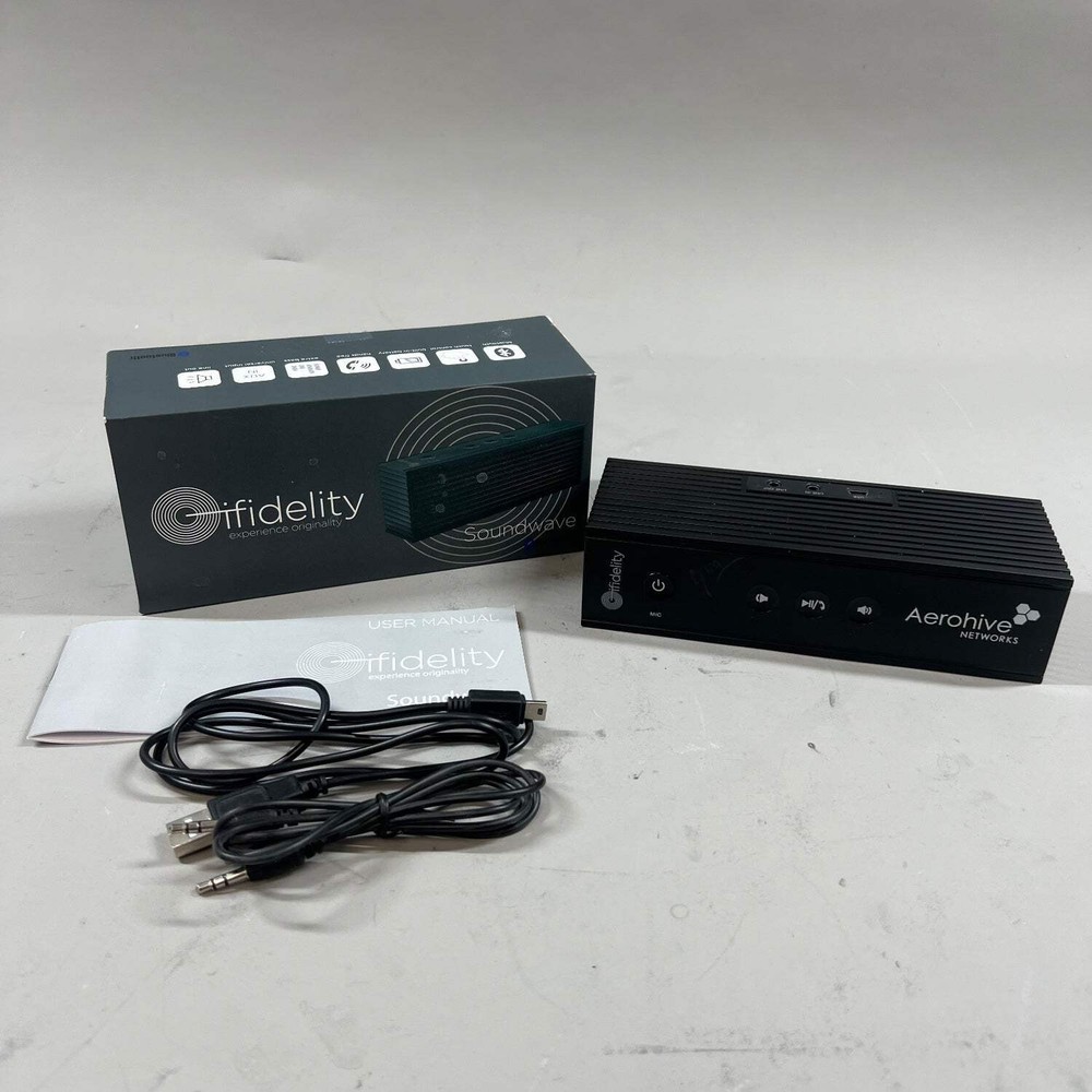 ifidelity Soundwave Bluetooth Speaker Black