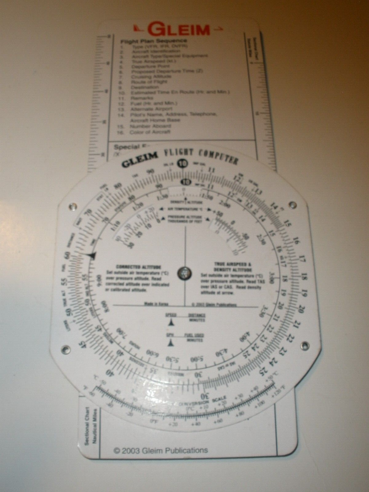 Gleim Flight Computer 2003 EUC (L2)