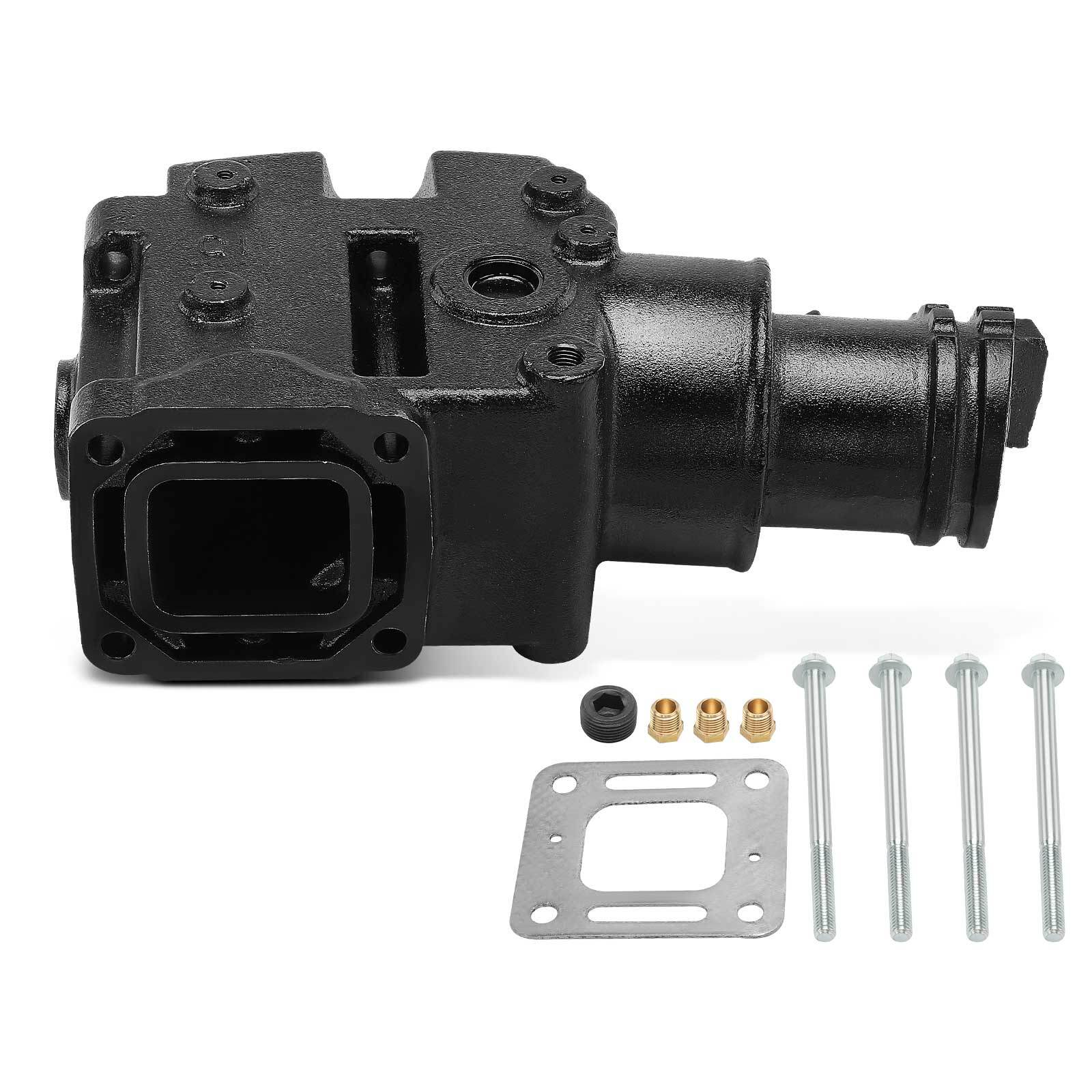 4" Exhaust Elbow Riser for Mercury Marine Mercruiser Engine GM V6 & V8 1987-2002