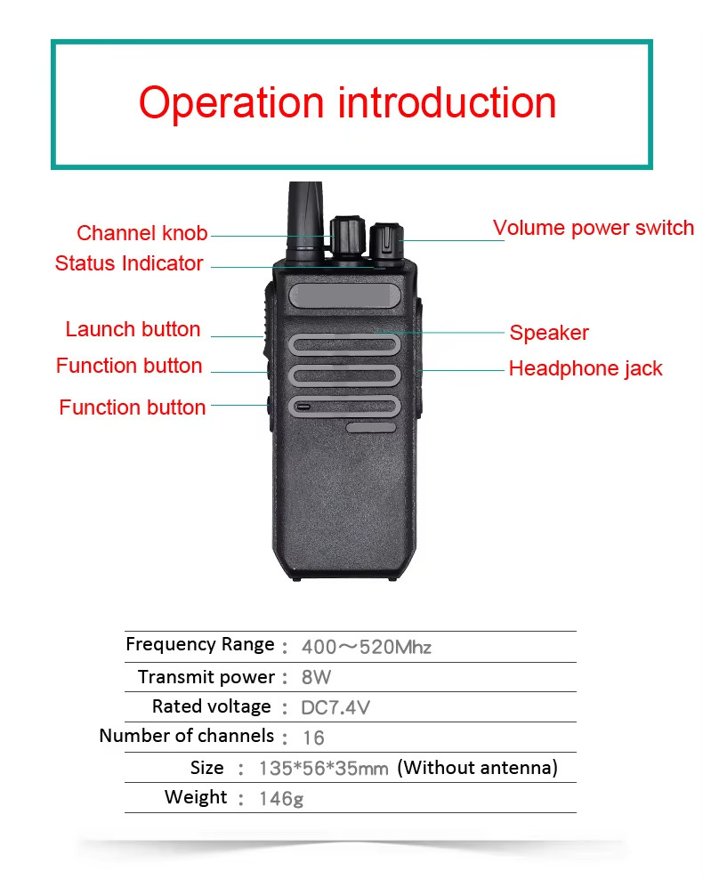 3- 5km 105 dB Drone Wireless Speaker Megaphone