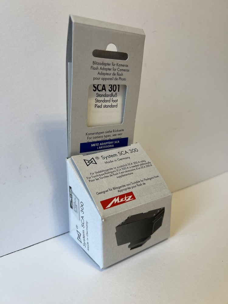 Metz SCA301 Flash Adapter / Module - New in Box - Made in Germany