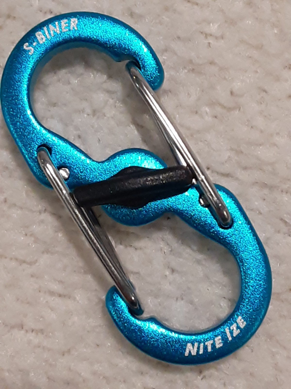 Nite Ize Lot of 5 MIXED COLORS VARY Locking MicroLock Mini S-Biner FREE SHIPPING