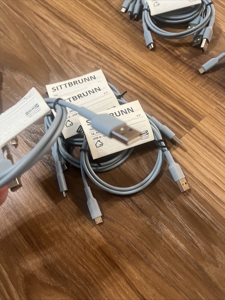 Micro USB to USB A Cable Android Charger Cord For Samsung Google LG