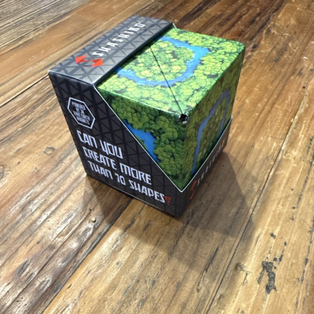 Shashibo Magnetic Shape Shifting Puzzle Cube Brain Teaser, Magic Theme