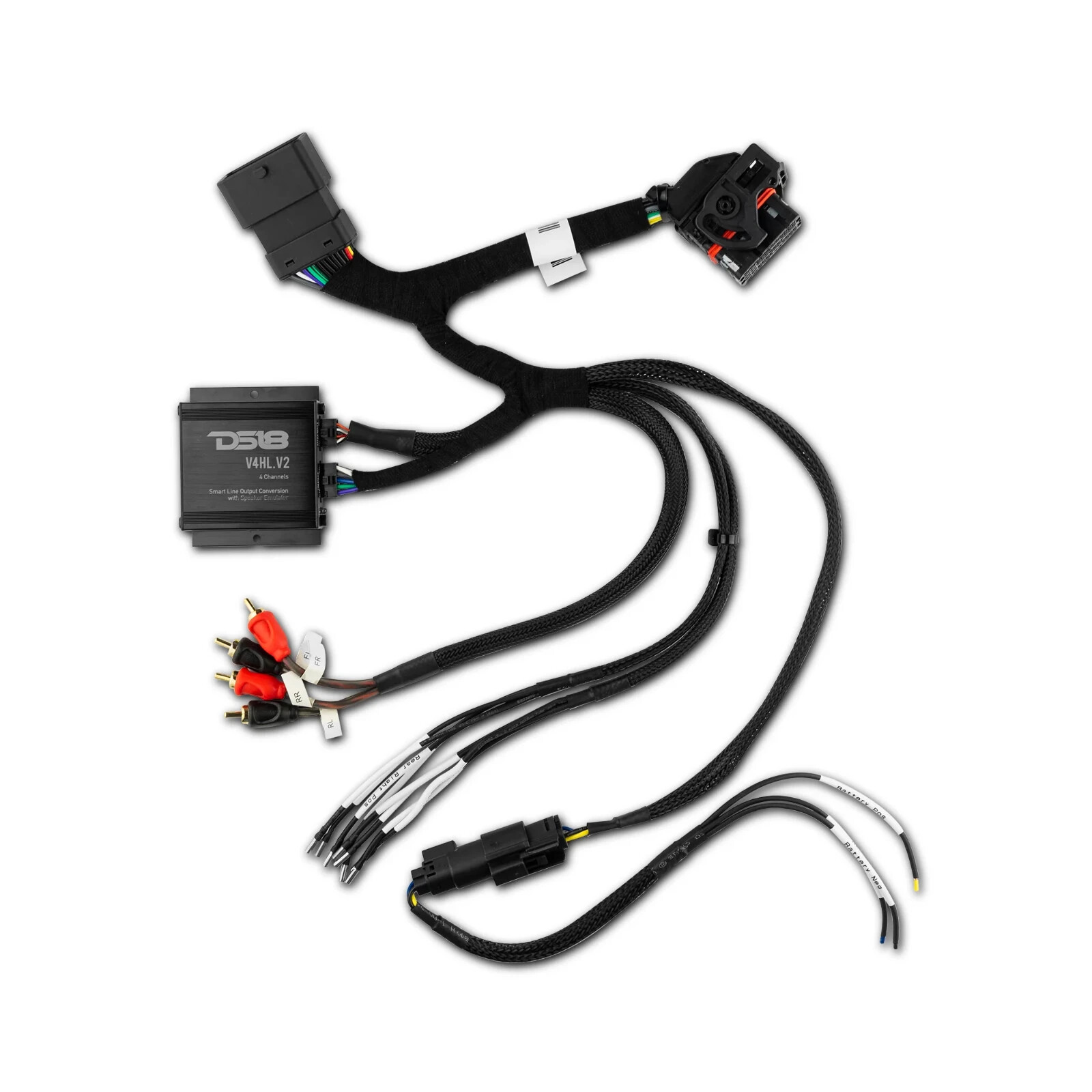 DS18 RY-Harness.HD Harley Davidson Touring Plug + Play Amplifier Amp Harness Kit