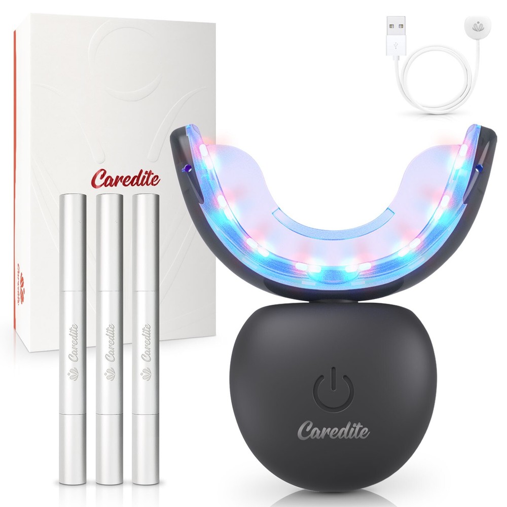 Teeth whitening GEL kit with LED light