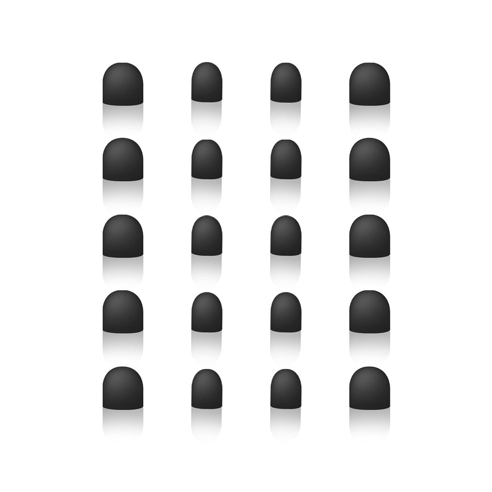 20 PCS Replacement Rubber Tips 2in1 Universal Stylus Pens Only