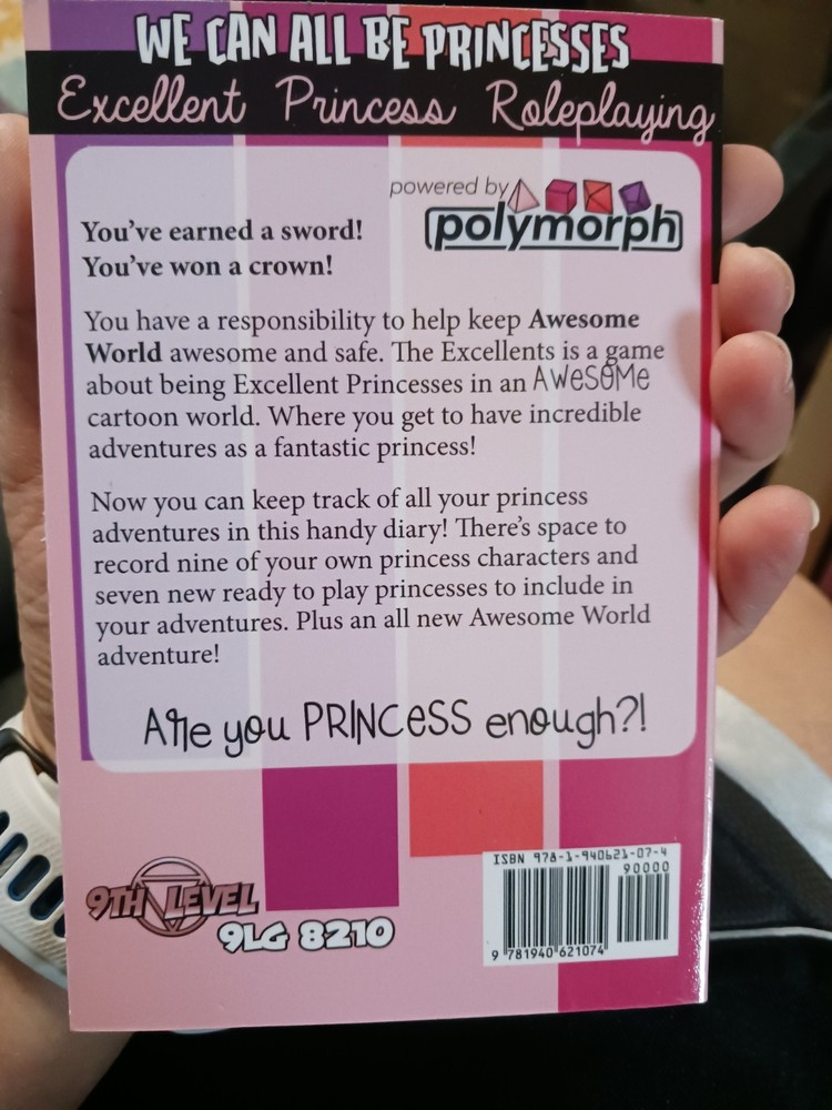 9th Level Games The Excellents RPG Game Diary