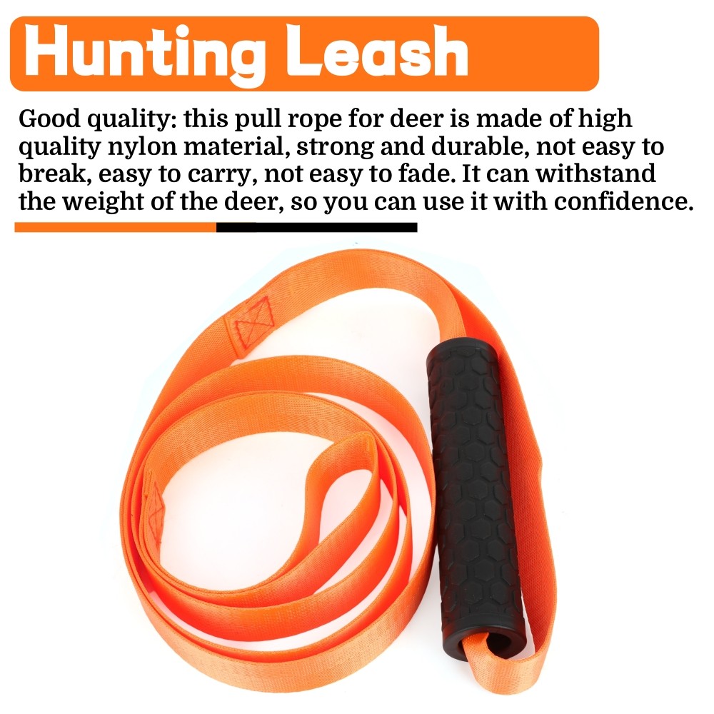 Deer Drags Rope Dragging Pull Deer Strap Carrier Training Beginner Target Hunt