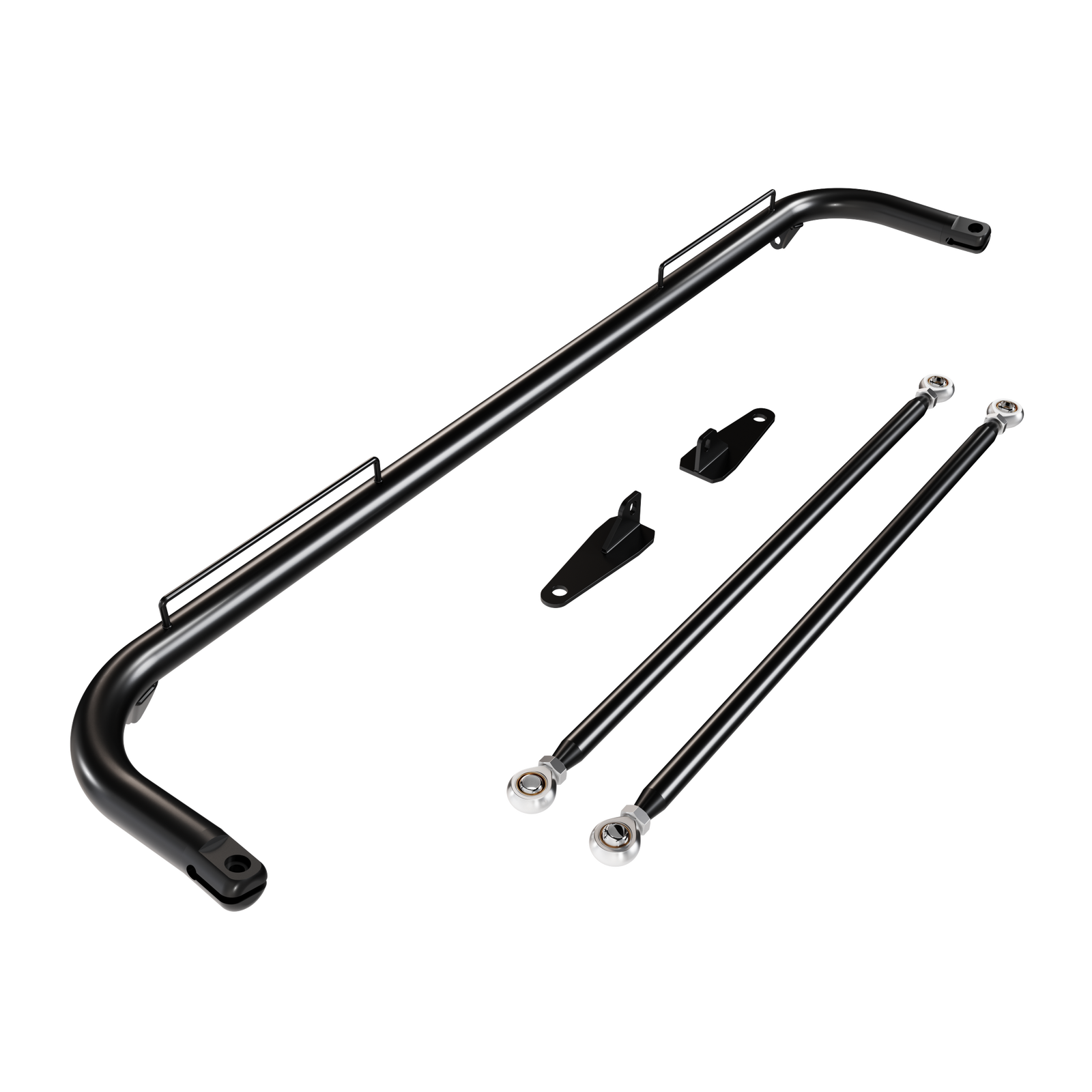 49" Black Universal Stainless Steel Racing Safety Seat Belt Roll Harness Bar Rod