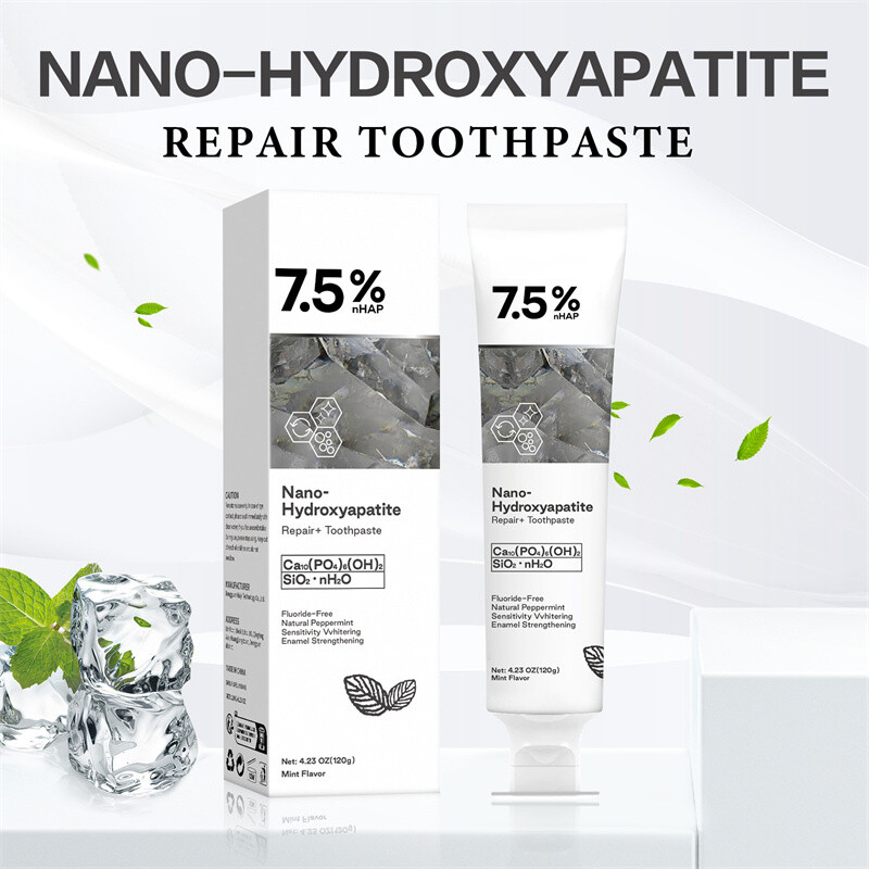 7.5% Hydroxyapatite Toothpaste Remove Yellow Tooth Stains For Sensitive Teeth~👍