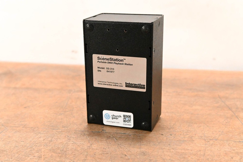 Interactive Technologies Scene Station SS-310 DMX Controller (NO PSU) CG01R9D